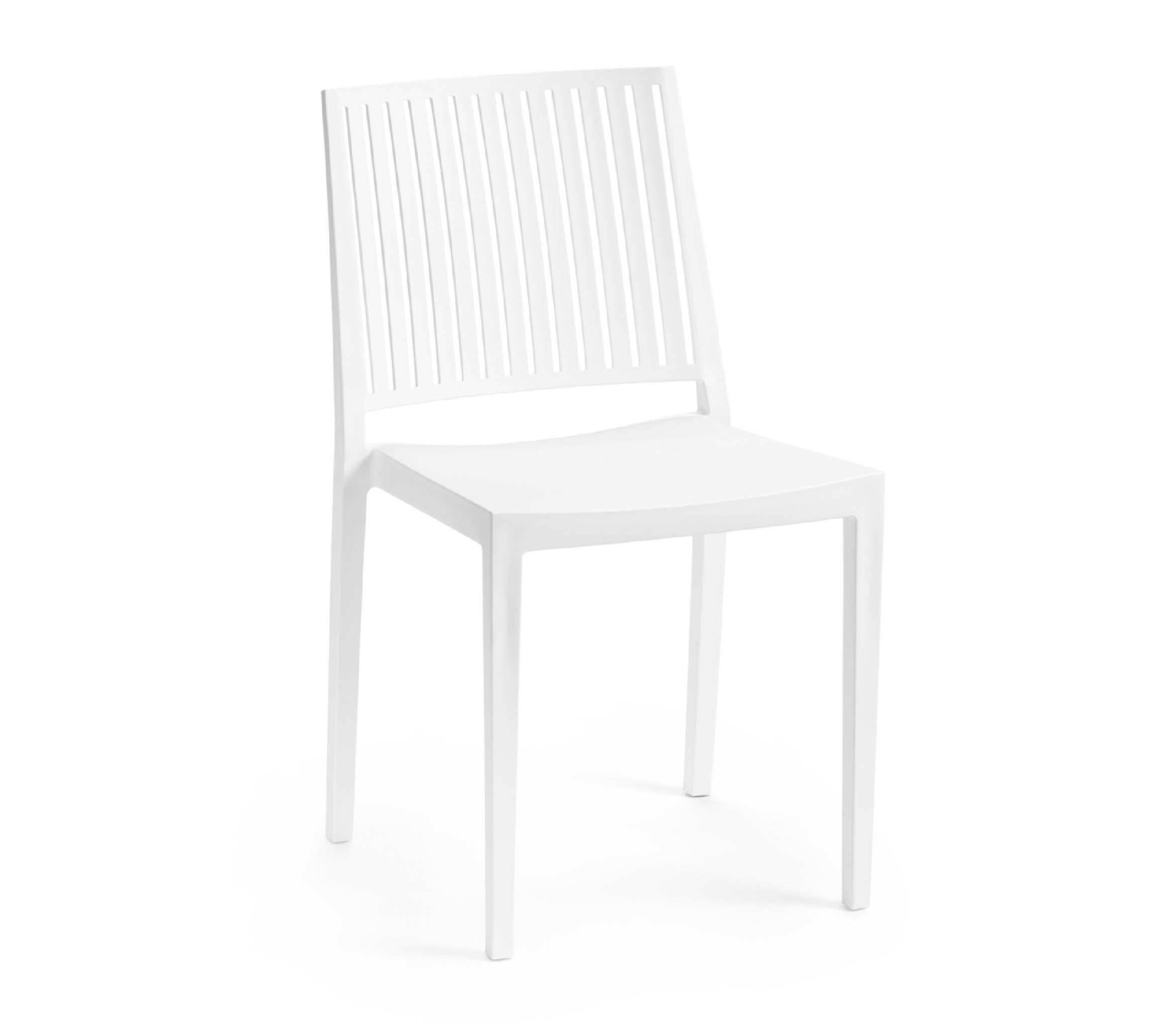TENSAI_FURNITURE_BARS_WHITE_100 Polypropylene chair