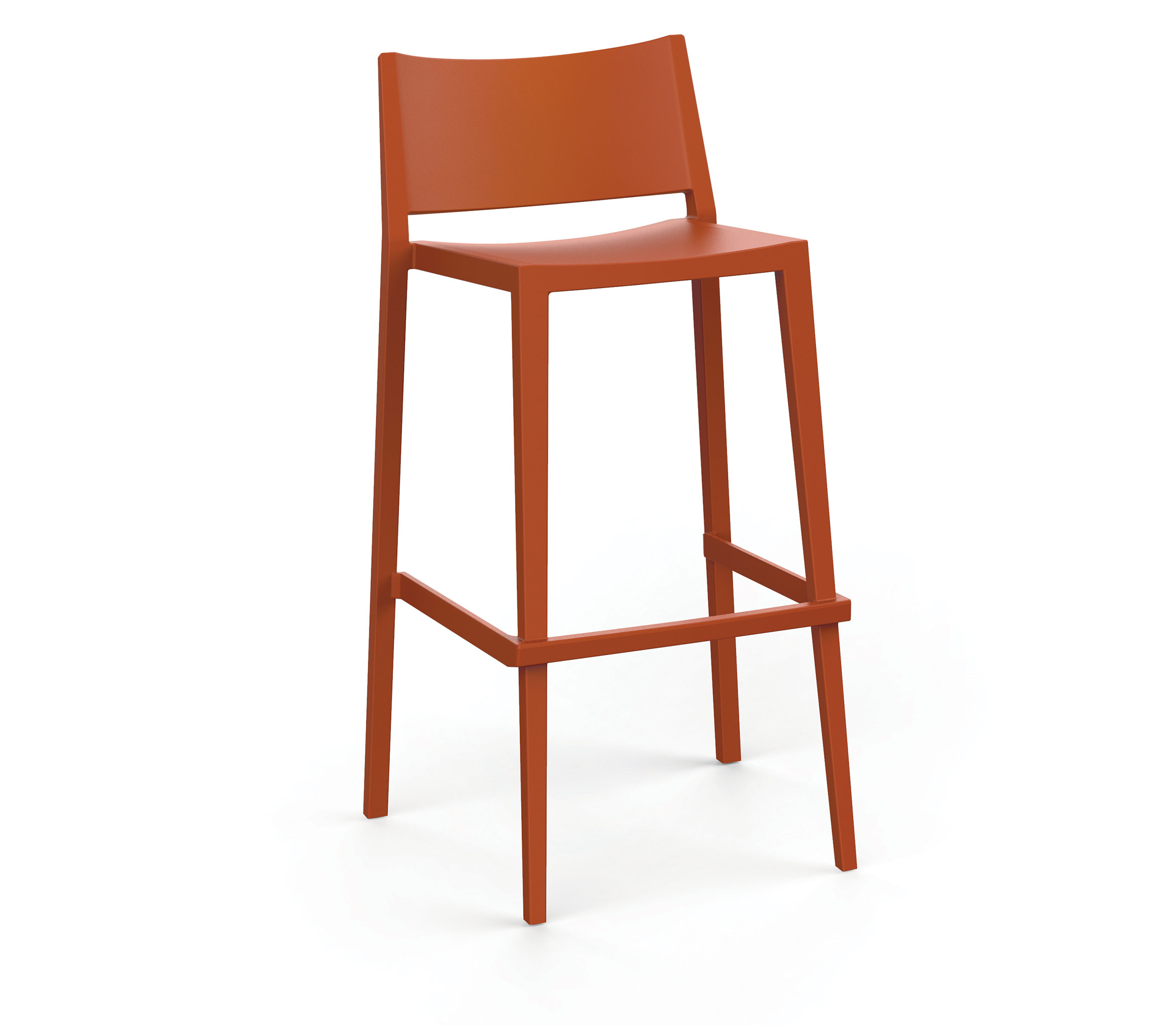 The Mosk High Stool stands out for its modern design and natural shapes